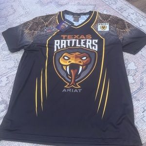 NWT Ariat Texas Rattlers Jersey